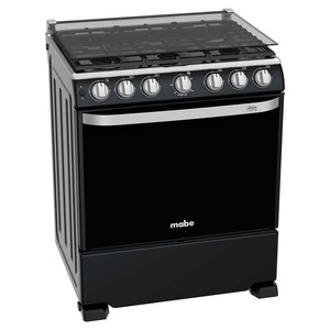 Estufa de Piso 76 cm (30 pulgadas) Black Slate Mabe - EM7685CFRV1