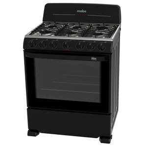 Estufa de Piso 76 cm (30 pulgadas) Negra Mabe - WEM7640BAIN1