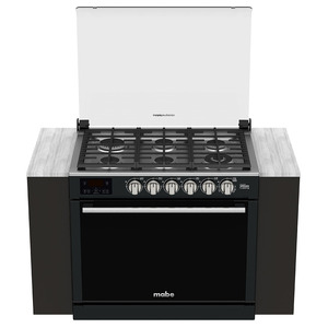 Estufa de Empotre 80 cm (30 pulgadas) Black Slate Mabe - XOC80810CTV0
