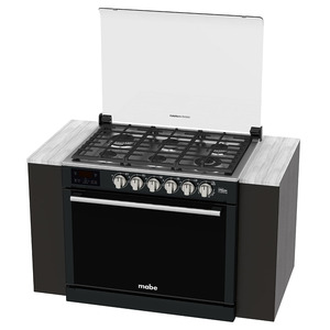 Estufa de Empotre 80 cm (30 pulgadas) Black Slate Mabe - XOC80810CTV0