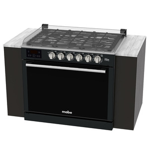 Estufa de Empotre 80 cm (30 pulgadas) Black Slate Mabe - XOC80810CTV0