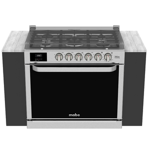 Estufa de empotre 80 cm Inoxidable Mabe - XOC80805CT0