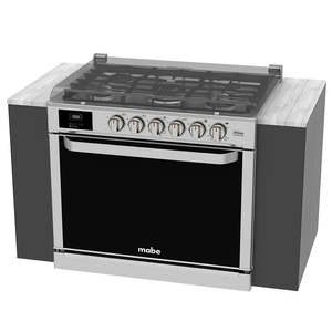 Estufa de empotre 80 cm Inoxidable Mabe - XOC80805CT0
