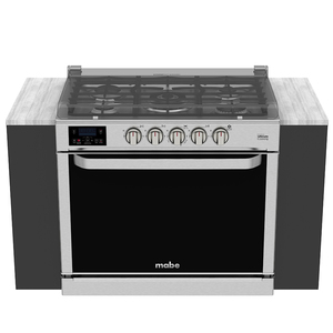 Estufa de empotre 80 cm Inoxidable Mabe - XOC80808CT0