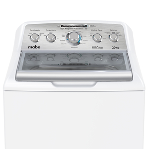 Lavadora Automática Aqua Saver Green 20 kg Blanca con Sanitizado Mabe - LMA70215WBAB0