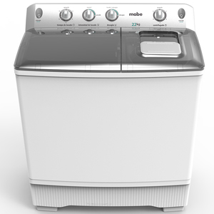 Lavadora Semi-Automática 22 kg Silver Mabe - LMD2200B0