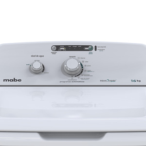 Lavadora Automática 16 Kg Blanca Mabe - LMA76112CBAB0