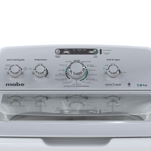 Lavadora Aqua Saver Green automática 19 Kg Blanca Mabe - LMH79104WBAB0