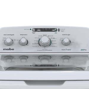 Lavadora Automática Aqua Saver Green 20 Kg Blanca Mabe - LMA70214VBAB0