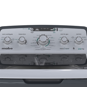 Lavadora Aqua Saver Green automática 22 Kg Silver Mabe - LMH72205WDAB0