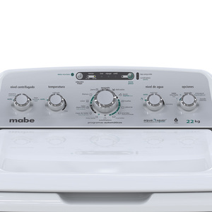 Lavadora Aqua Saver Green automática 22 Kg Blanca Mabe - LMH72205SBAB0