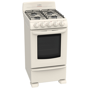 Estufa de piso 50 cm Bisque Mabe - EM5031BAPL0