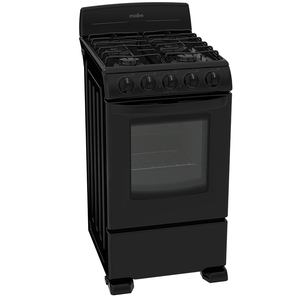 Estufa de piso 50 cm Negra Mabe - EM5022BAPN0
