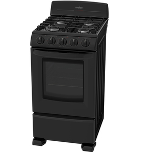 Estufa de piso 50 cm Negra Mabe - EM5031BAPN0
