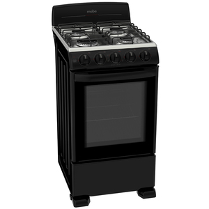 Estufa de piso 50 cm Negra Mabe - EM5040BAIN0