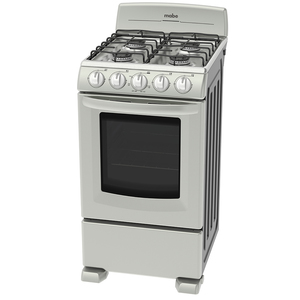 Estufa de piso 50 cm Plata Mercury Mabe- EM5030BAIS0