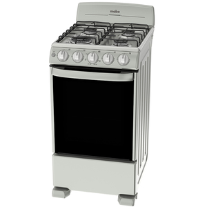 Estufa de piso 50 cm Plata Mercury Mabe - EM5041BAIS0