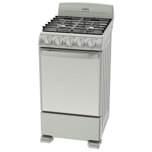 Estufa de piso 50 cm Plata Mercury Mabe - EM5043BFIS0
