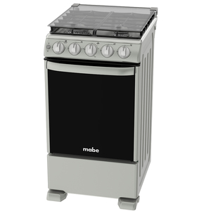 Estufa de piso 50 cm Plata Mercury Mabe - EM5051CFIS0