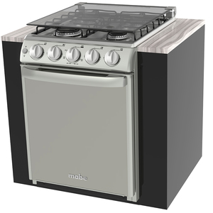 Estufa de empotre 50 cm Plata Mercury Mabe - EMC5044CAIS0