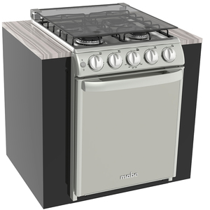 Estufa de empotre 50 cm Plata Mercury Mabe - EMC5046CAIS0