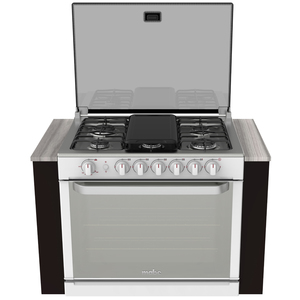 Estufa de empotre 80 cm Blanca Mabe - EMC80330CBI0