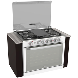 Estufa de empotre 80 cm Blanca Mabe - EMC80630CBI0
