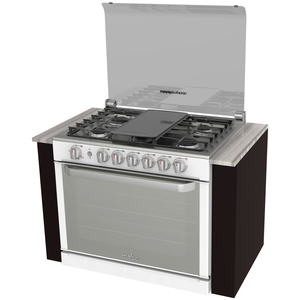 Estufa de empotre 80 cm Blanca Mabe - EMC80630CBI0