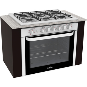 Estufa de empotre 80 cm Blanca Mabe - EMD80100BB0