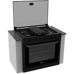 Estufa de empotre 80 cm Negra Mabe - EMC80220CNN0