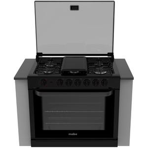 Estufa de empotre 80 cm Negra Mabe - EMC80220CNN0