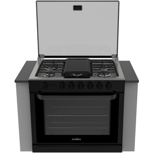 Estufa de empotre 80 cm Negra Mabe - EMC80270CNI0