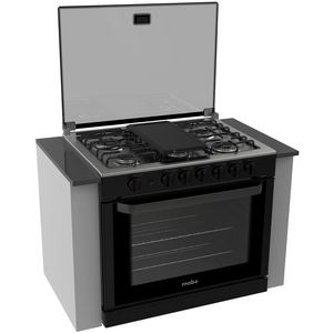 Estufa de empotre 80 cm Negra Mabe - EMC80330CNI0