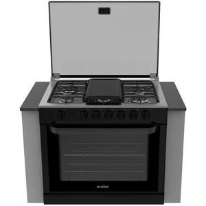 Estufa de empotre 80 cm Negra Mabe - EMC80330CNI0