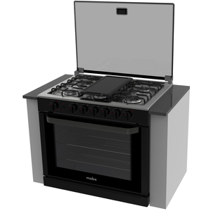 Estufa de empotre 80 cm Negra Mabe - EMC80330CNI0