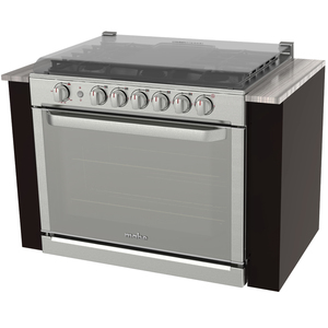 Estufa de empotre 80 cm Inoxidable Mabe - XOC80790CT0
