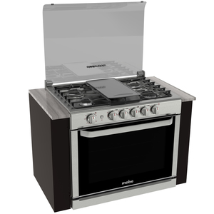 Estufa de empotre 80 cm Inoxidable Mabe - XOC80800CT0
