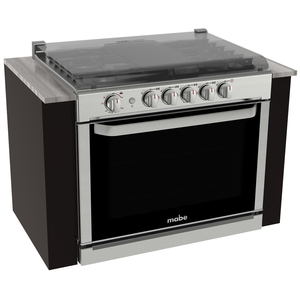 Estufa de empotre 80 cm Inoxidable Mabe - XOC80800CT0