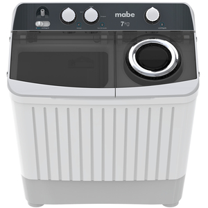 Lavadora Semiautomática 7 Kg Blanca Mabe - LMD7023PBAB0