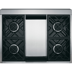 Parrilla a gas 90 cm Acero Inoxidable Monogram ZGU364NDPSS