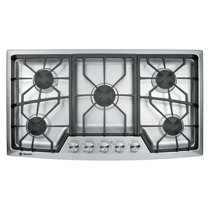 Parrilla a gas 90 cm Acero Inoxidable Monogram ZGU385NSMSS
