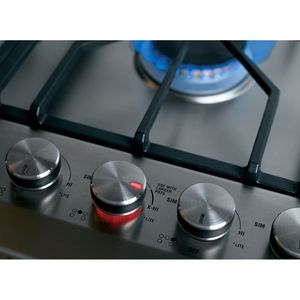 Parrilla a gas 90 cm Acero Inoxidable Monogram ZGU385NSMSS