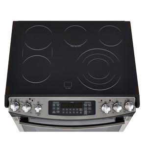 Estufa de piso 76 cm 220 V Acero Inoxidable GE Profile - PCS940SFSS