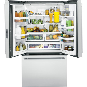 Refrigerador Bottom Freezer 654.1 L Acero Inoxidable Monogram ZWE23ESHSS
