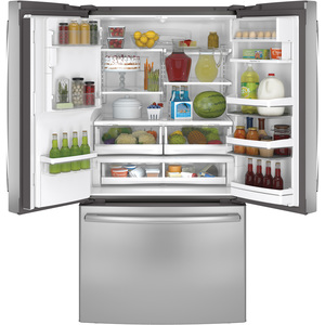 Refrigerador automático 809.8 L Inoxidable GE Profile - PFE28RSHSS