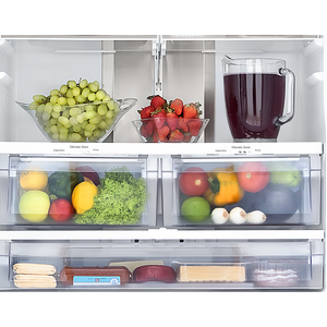 Refrigerador 665.42 L French Door Acero Inoxidable GE Profile - PFM25HSLCSS