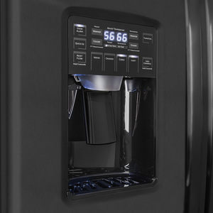 Refrigerador Side by Side 755 L Black Steel GE Profile - PSM26PGLCPS