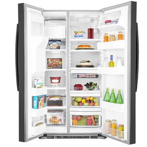 Refrigerador Side by Side 755 L Black Steel GE Profile - PSM26PGLCPS