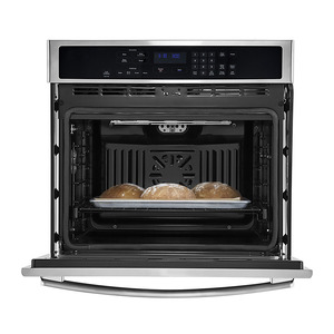 Horno empotrable 76cm Acero Inoxidable vidrio Negro GE Profile - PT7050SFSS