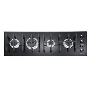 Parrilla a gas 120cm Vidrio Negro Reflecta GE Profile - PGP12050K0